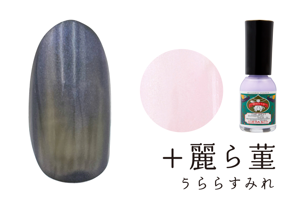 山鳩色＋麗ら菫